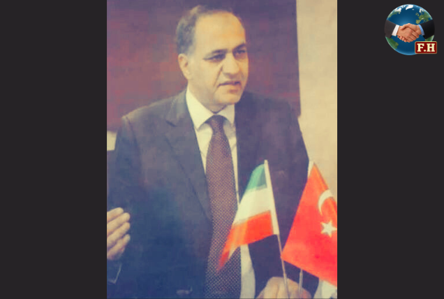 سخنرانی اقای فرهادی در سفارت ایران در ترکیه با حضور دکتر روحانی